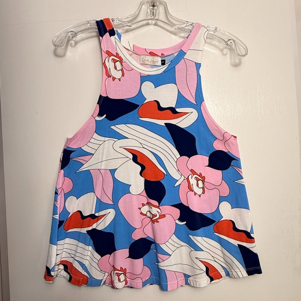 Ava Sky Tank Cece in Cool Retro Orchid – Size S